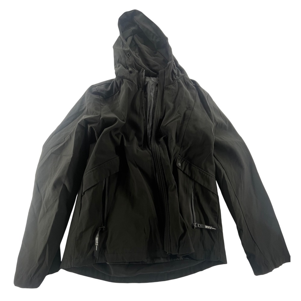 Mens Hooded Rain Jacket Lightweight Waterproof Outdoor Coat Large‎ Designer